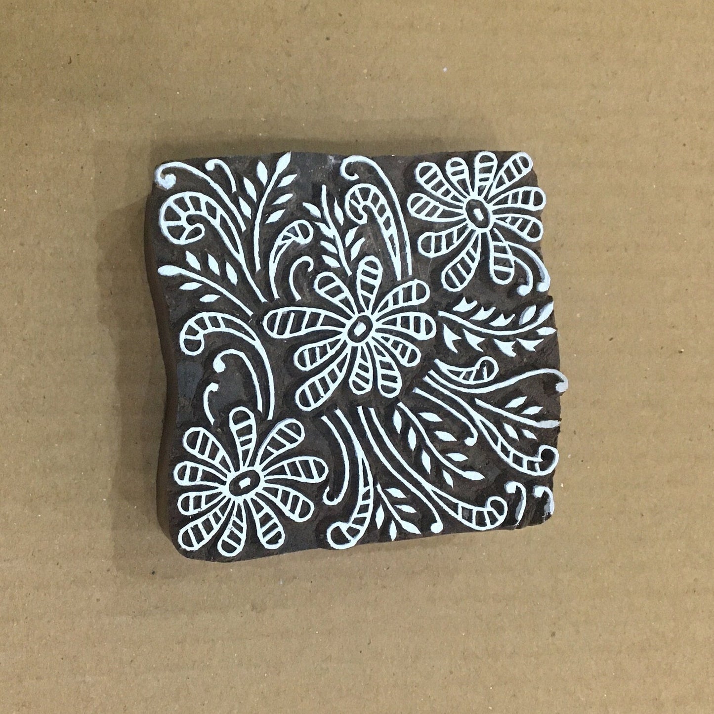 Tile Designs wooden Printing Blocks