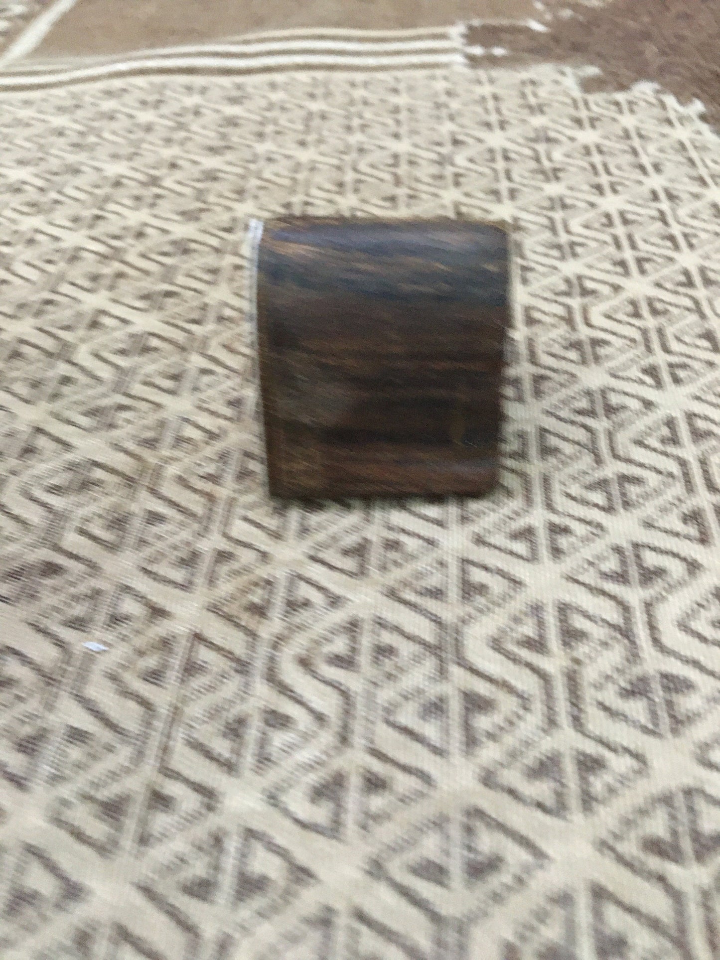 Little Heart, hand carved Indian wood printing block; textile stamp; pottery stamp,
