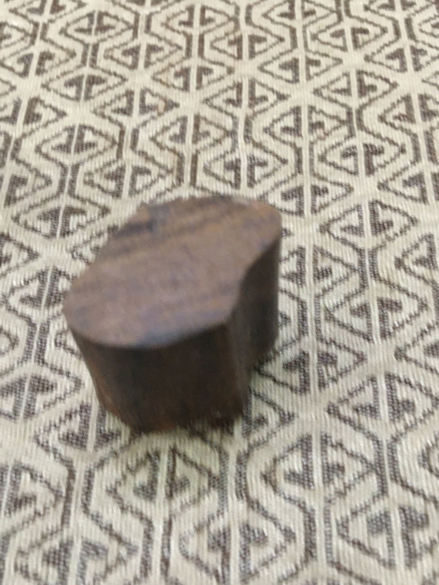 Mini Bee, hand carved Indian wood printing block; textile stamp; pottery stamp,