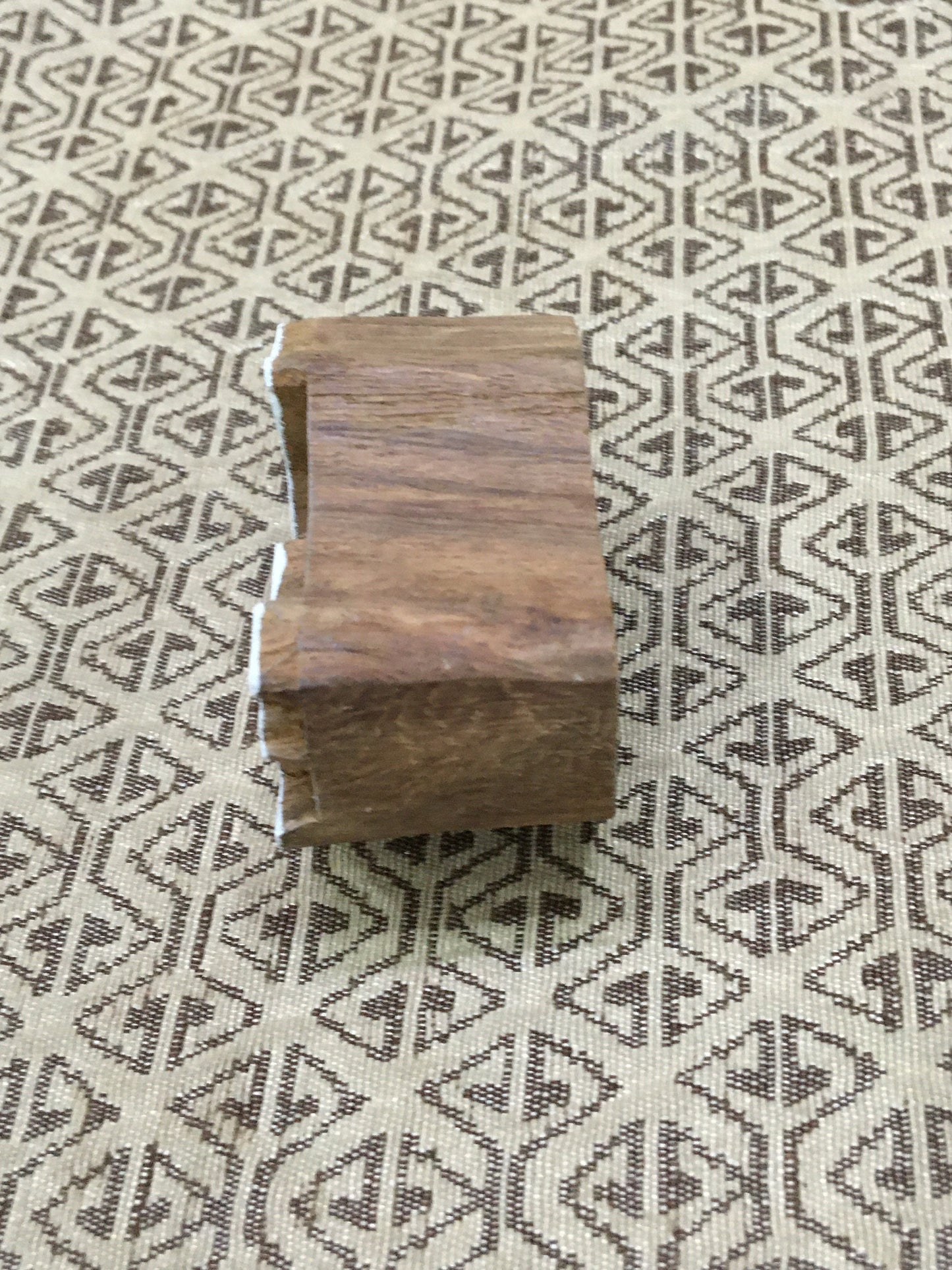 Sailing Boat, hand carved Indian wood printing block; textile stamp; pottery stamp,