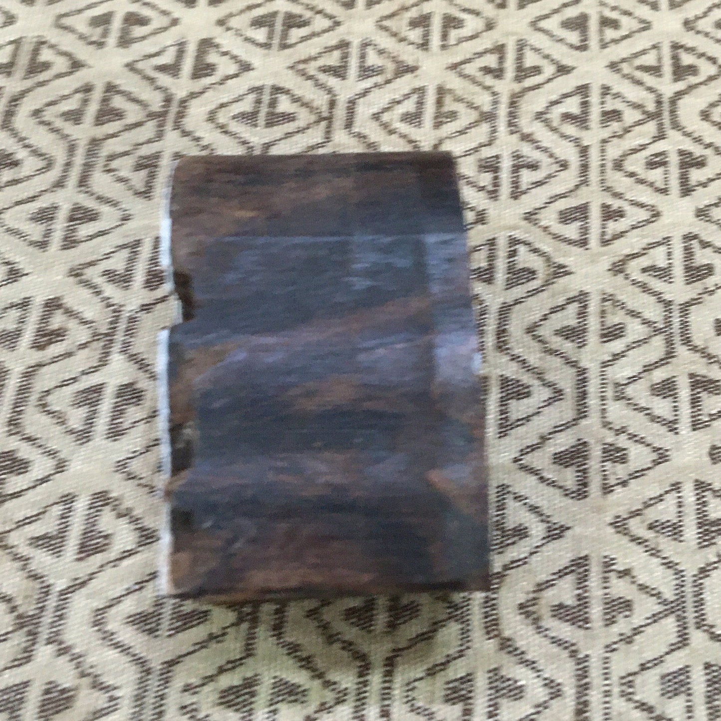 Single Seedhead wood printing block stamp