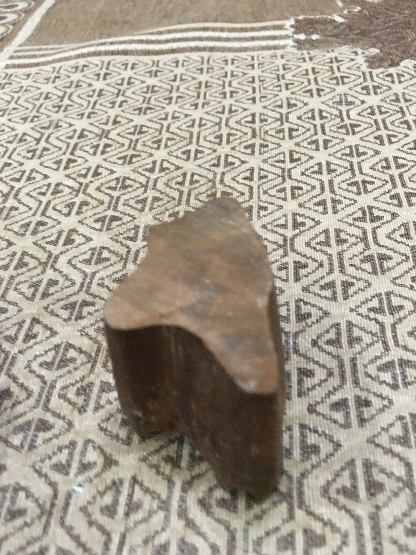 Mini Seed Head Cluster, hand carved Indian wood printing block; textile stamp; pottery stamp,