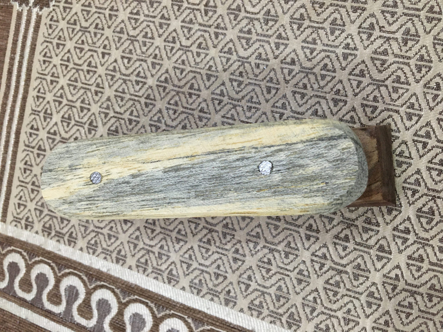 Solid Stripe border, hand carved Indian wood printing block; textile stamp; pottery stamp,