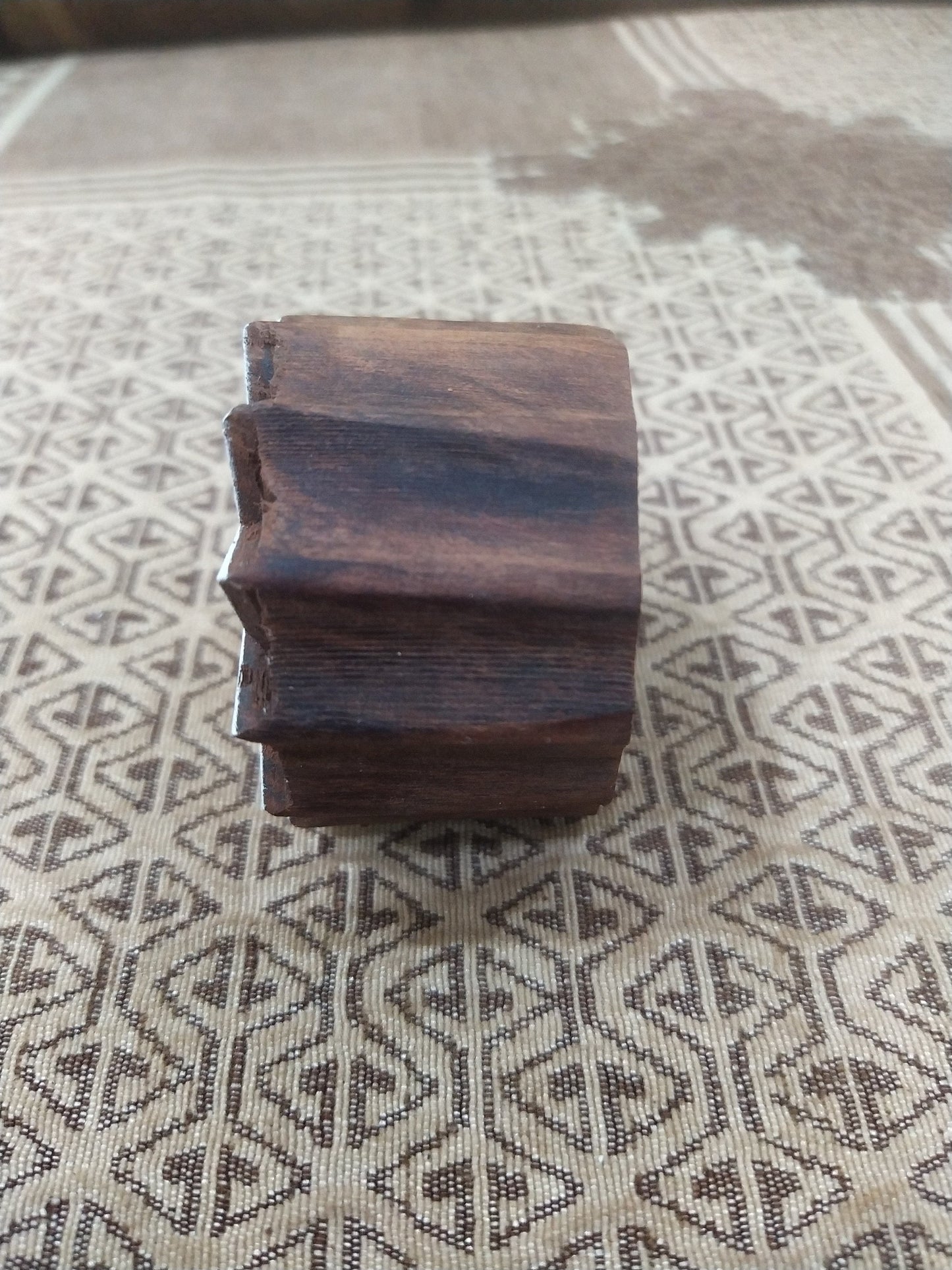 Geometric Pattern Mandala pottery stamp ceramic mould scrapbooking tjap batik printing floral carved stamps.
