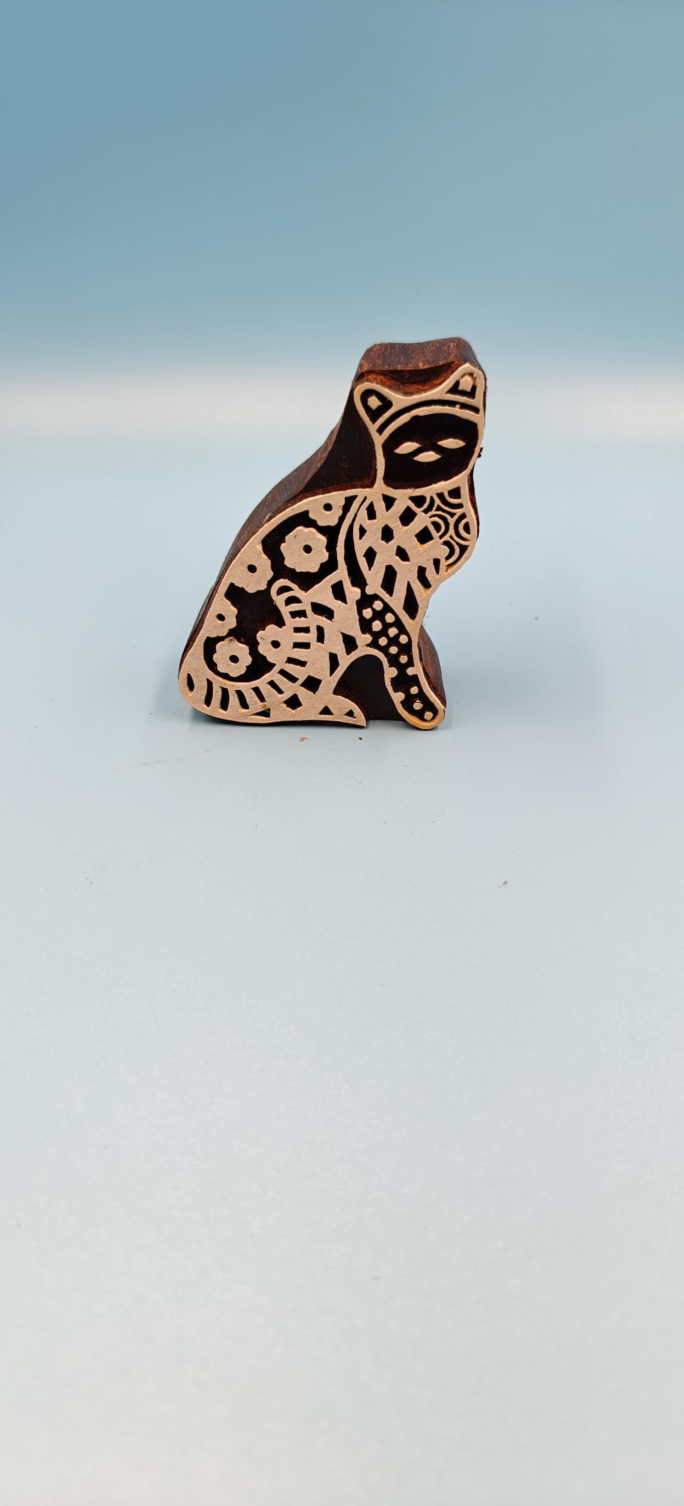 Ethereal Wings: Indian Wooden Printing Block - Detailed Dragonfly, hand carved Indian wood printing block; textile stamp; pottery stamp,