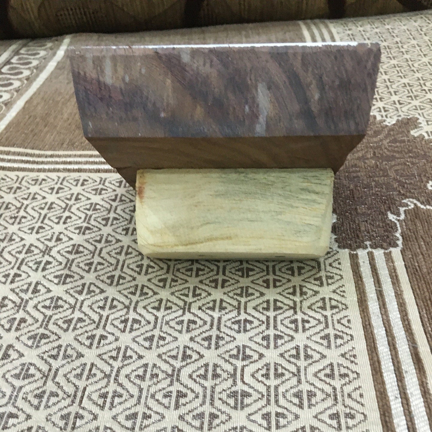 Leaf Pattern Square Repeat Pattern Wooden Stamps