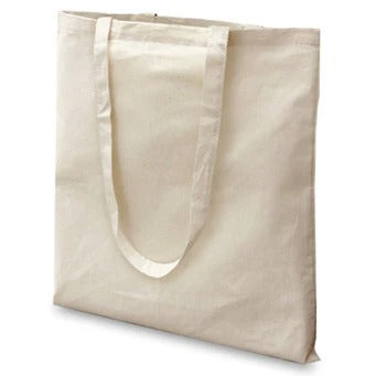 Natural Calico Tote Bag