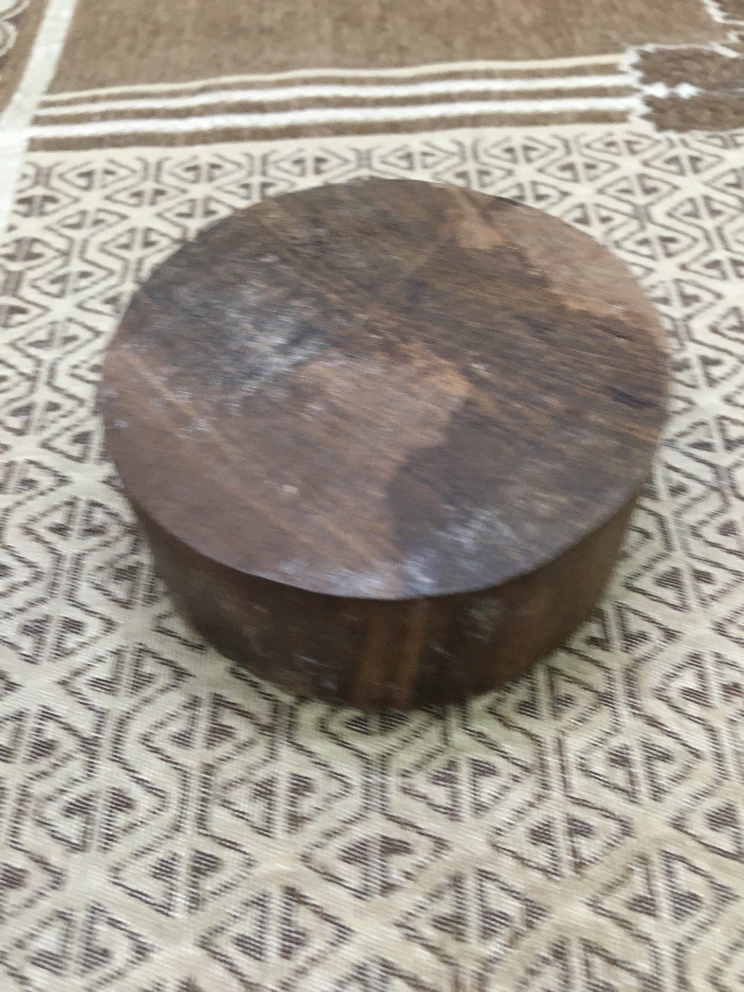 Mandala, Round Hand Carved Indian Wooden Stamp , Wood Block for Textile Fabric Stamping Henna Pottery DIY