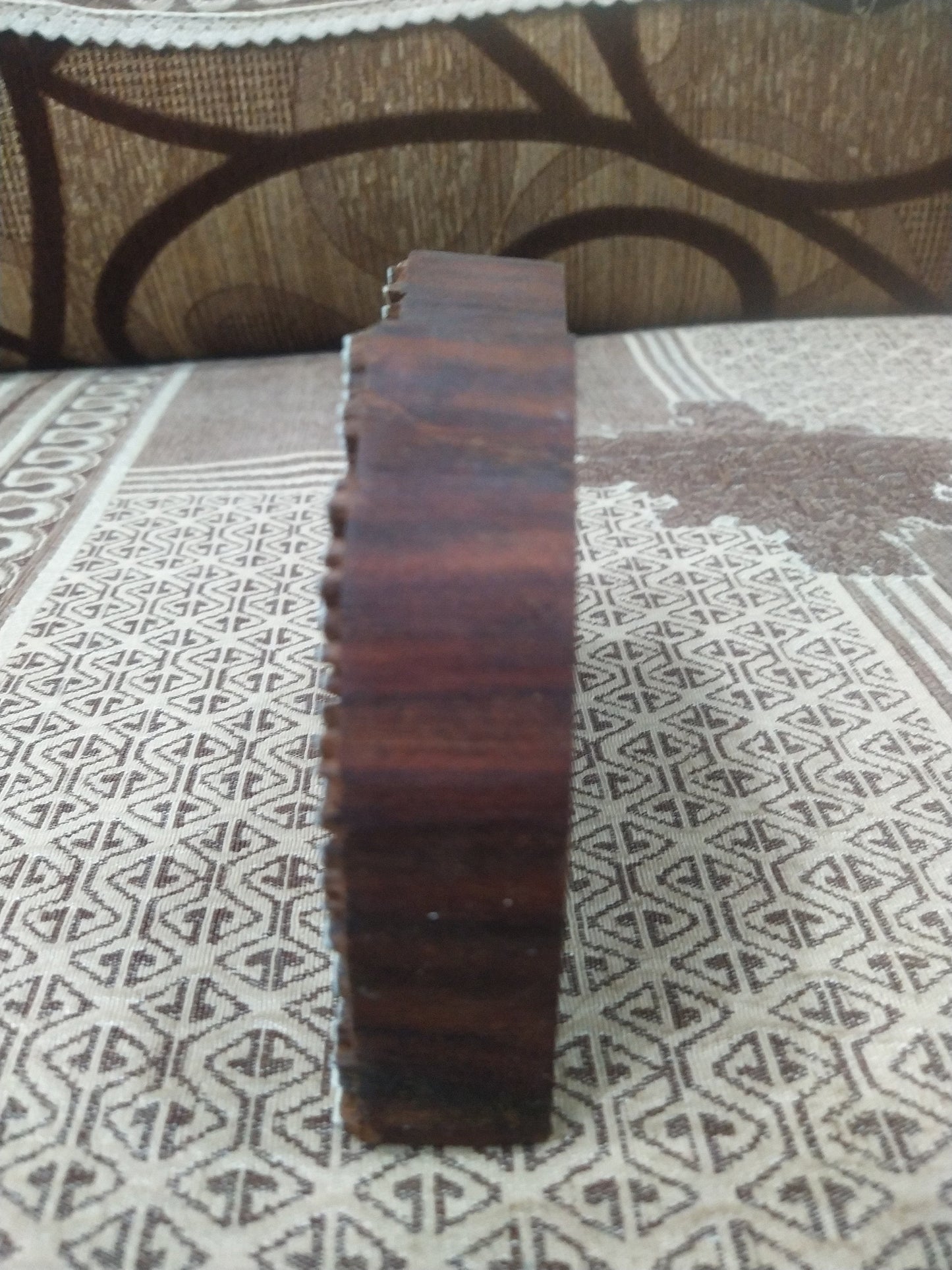 Maedow 06, hand carved Indian wood printing block; textile stamp; pottery stamp,