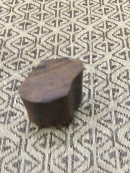 Mini Bee, hand carved Indian wood printing block; textile stamp; pottery stamp,
