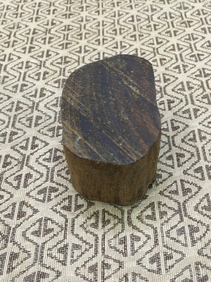 Smart Elephant, hand carved Indian wood printing block; textile stamp; pottery stamp,