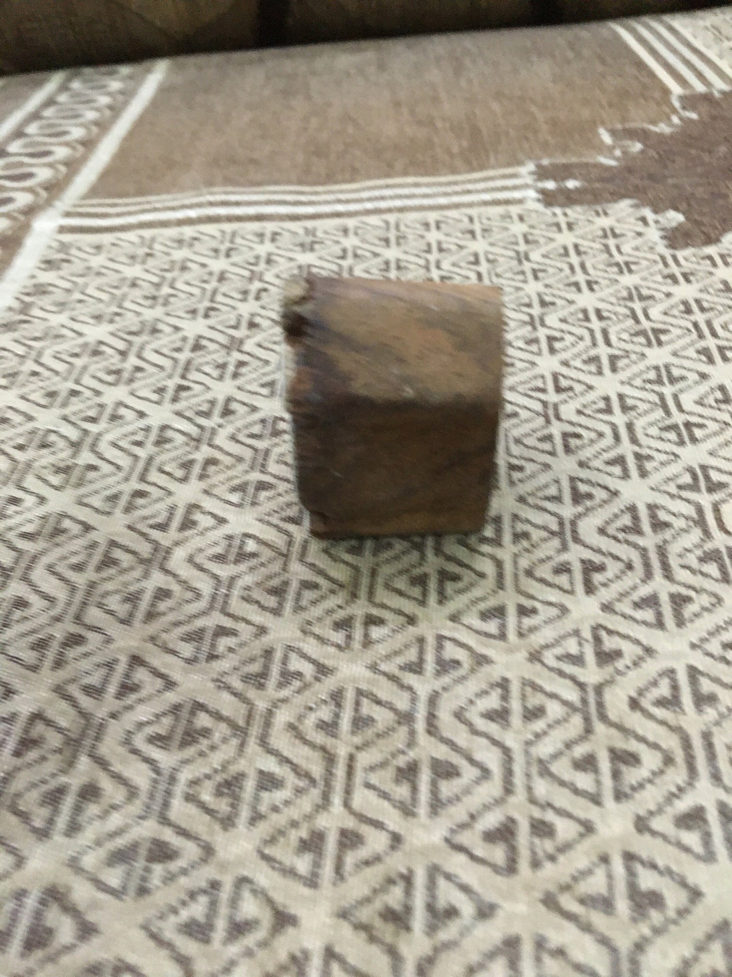 Regal Plumage: The Indian Artisan Peacock Printing Block Stamp, hand carved Indian wood printing block; textile stamp; pottery stamp,