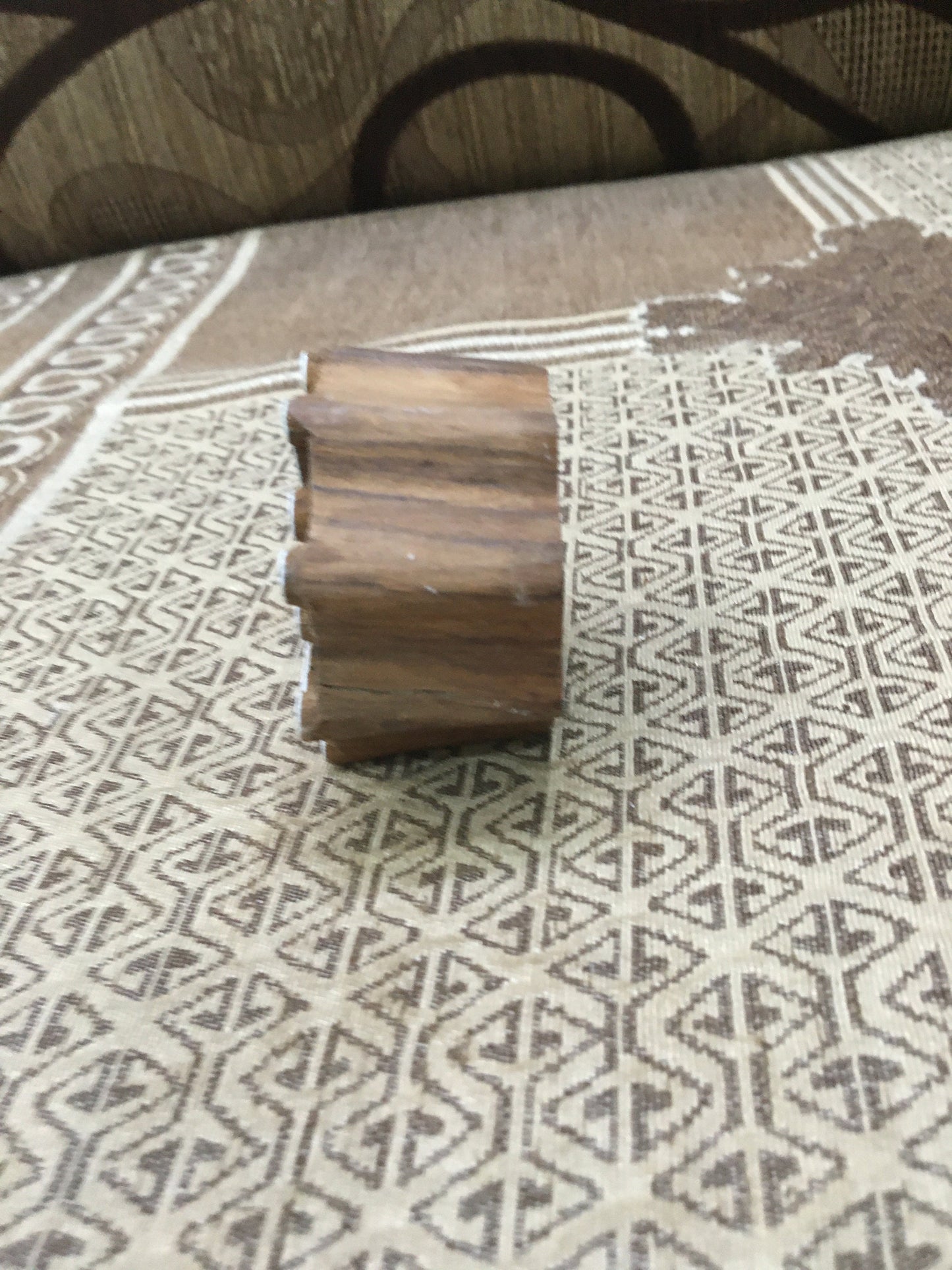 Indian Artistic Wooden Printing Block Mini seedhead starburst in Dynamic Patterns, fabricstamps, madebyhand, handcarvedstamp, fabricstamps