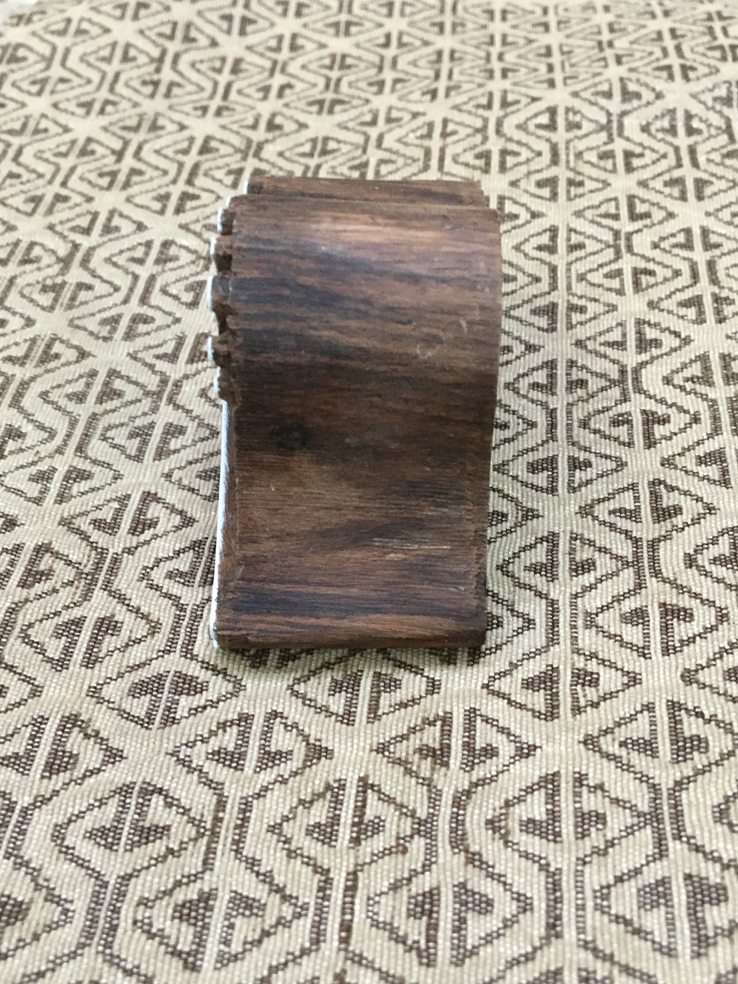 Nature's Intricacy Revealed: Seed Head Indian Wooden Printing Block Stamps ,hand carved Indian block; textile stamp; pottery stamp,