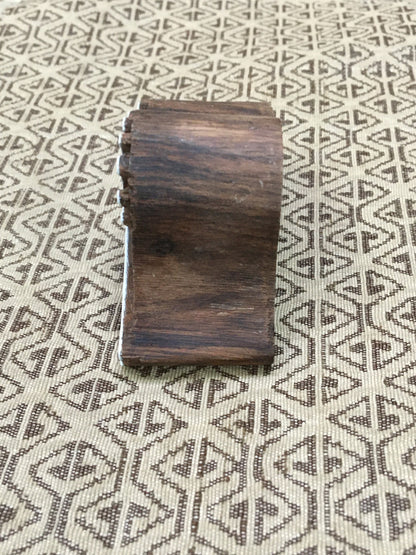 Nature's Intricacy Revealed: Seed Head Indian Wooden Printing Block Stamps ,hand carved Indian block; textile stamp; pottery stamp,