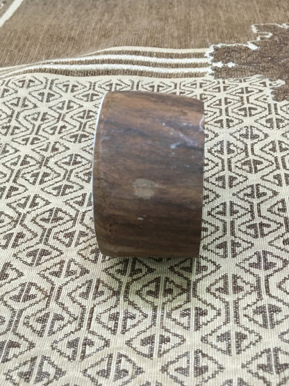 Mandala Leaves, Round Hand Carved Indian Wooden Stamp , Wood Block for Textile Fabric Stamping Henna Pottery DIY