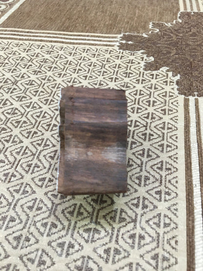 Indian Leaf Bunch Wooden Printing Block Stamp: Nature's Grace in Indian Artistry, hand carved Indian  block; textile stamp; pottery stamp,