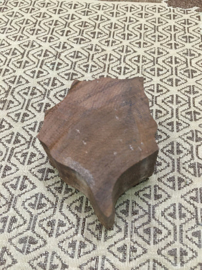 Indian Leaf Bunch Wooden Printing Block Stamp: Nature's Grace in Indian Artistry, hand carved Indian  block; textile stamp; pottery stamp,