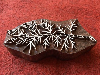 Indian Artistic Handicraft Item Floral 03, Wood Stamp; Pottery Stamp; Textile Print Block; mandala stamp; Wood Printing Block; Indian Stamp.