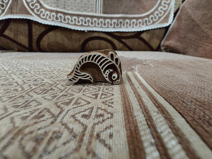 Jumping Fish 01 Pottery Stamp Ceramic Mold 