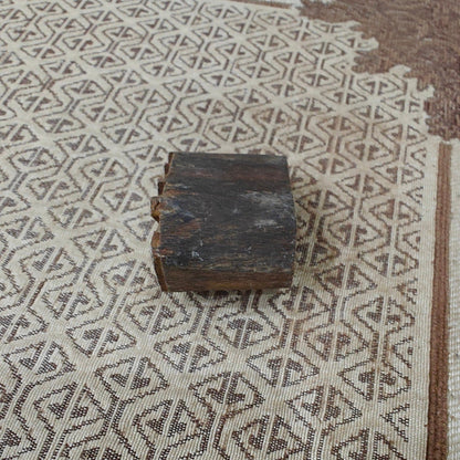 Solid Christmas Tree pottery stamp ceramic mold scrapbooking tjap batik printing floral carved stamps.