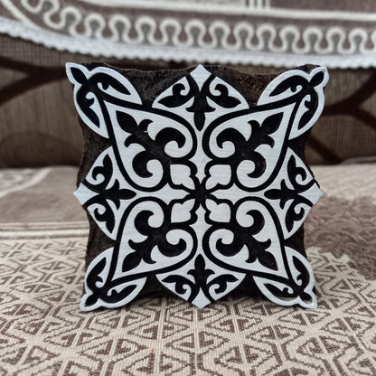 Tile Design 1,pottery stamp ceramic mold scrapbooking tjap batik printing floral carved stamps.