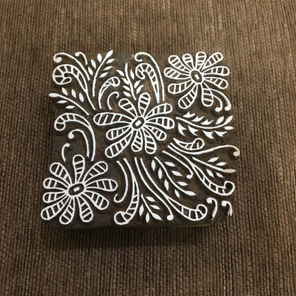 Tile Designs wooden Printing Blocks pottery stamp ceramic stamp batik printing Tjaps