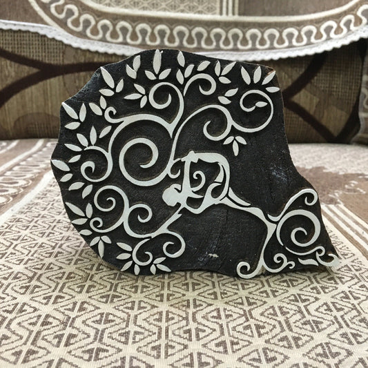 Yoga Tree Wooden Stamp