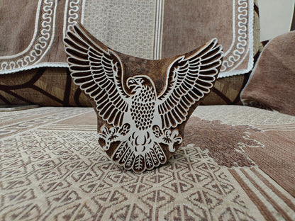 Hunting Hawk Birds pottery stamp ceramic mold scrapbooking tjap batik printing floral carved stamps.
