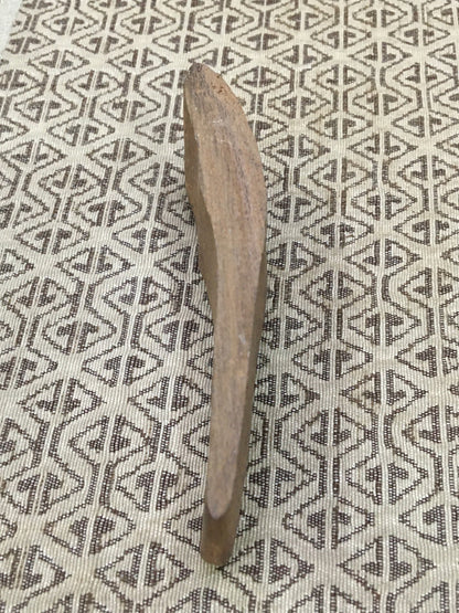 Single Lavender Stem, hand carved Indian wood printing block; textile stamp; pottery stamp,