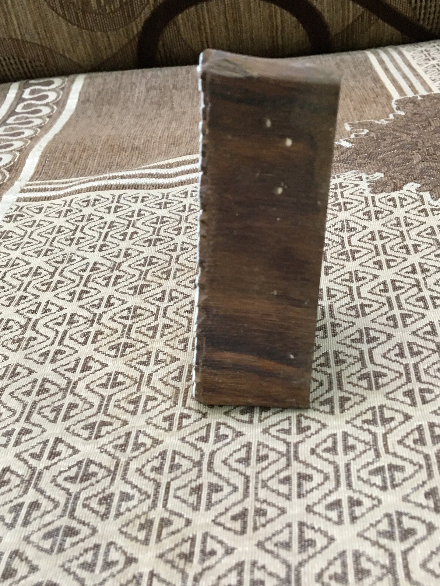 Leafy Christmas Tree, hand carved Indian wood printing block; textile stamp; pottery stamp,