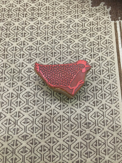 Funky Chickens Indian Artistic Handicraft Items Rubber Printing Block,Tjaps,Batik stamps,pottery stamps,clay stamps,Indian Mounted stamps,