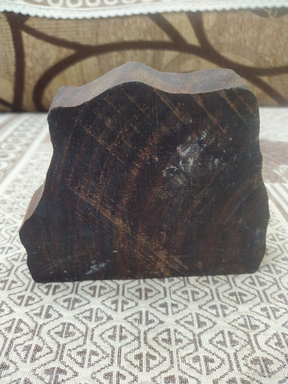 Maedow 03, hand carved Indian wood printing block; textile stamp; pottery stamp,