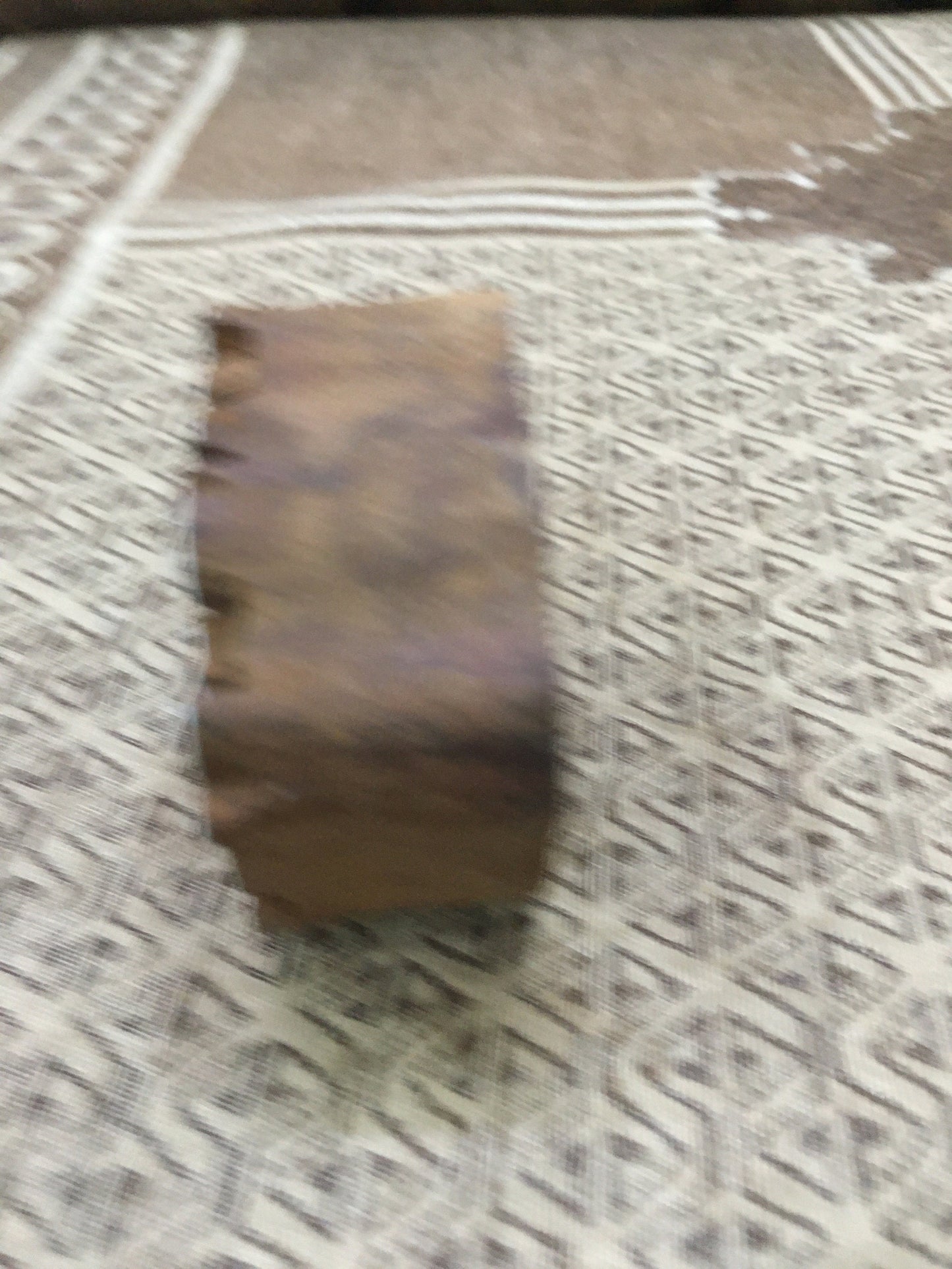 Oriental Flower, hand carved Indian wood printing block; textile stamp; pottery stamp,
