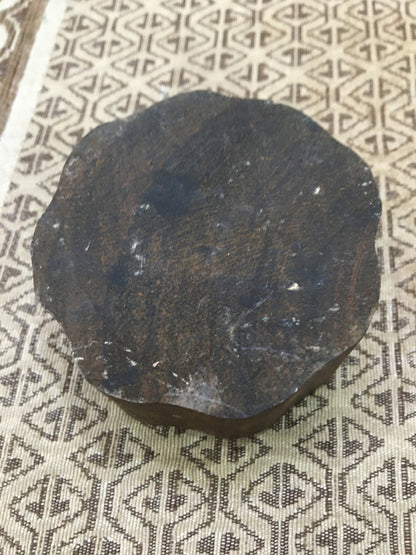 Paisely Mandala , hand carved Indian wood printing block; textile stamp; pottery stamp,