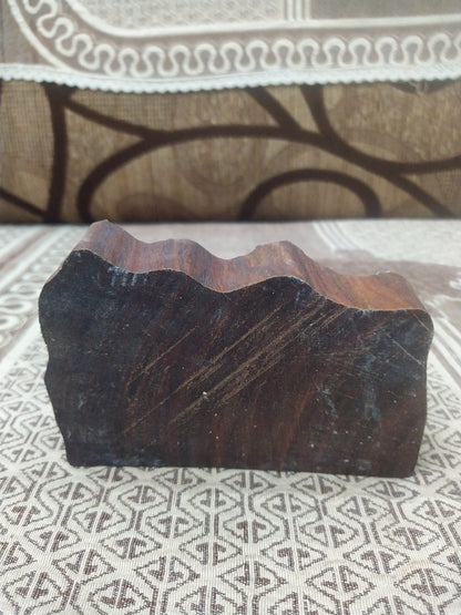 Maedow 05, hand carved Indian wood printing block; textile stamp; pottery stamp,